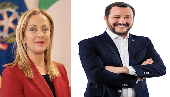 Meloni e Salvini