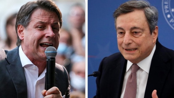 Conte e Draghi