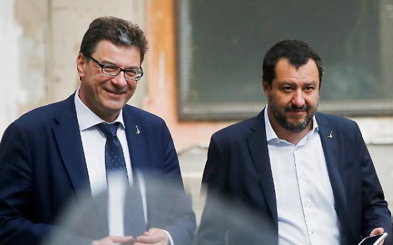 Salvini e Giorgetti