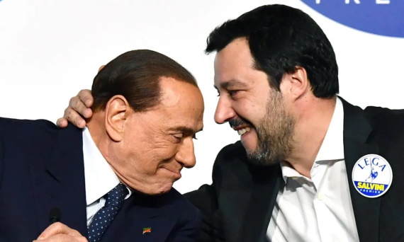Berlusconi e Salvini