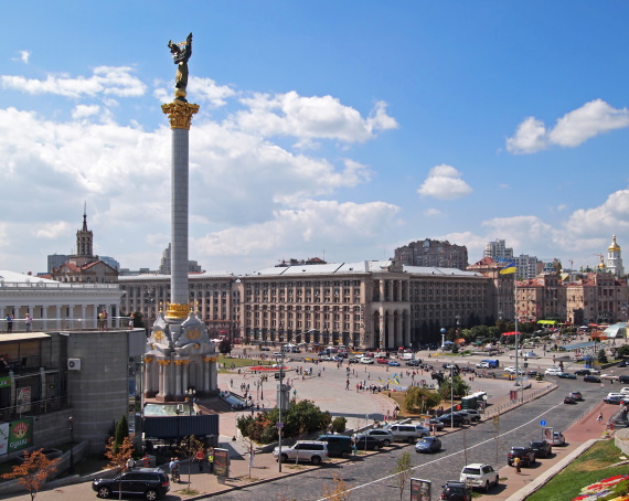 Colonna di Majdan Nezaležnosti