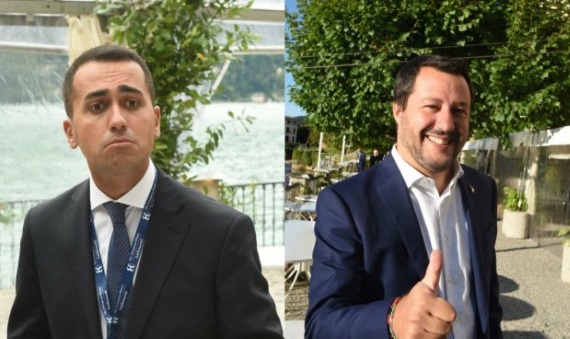 Di Maio e Salvini a Cernobbio