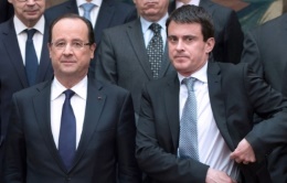 François Hollande e Manuel Valls