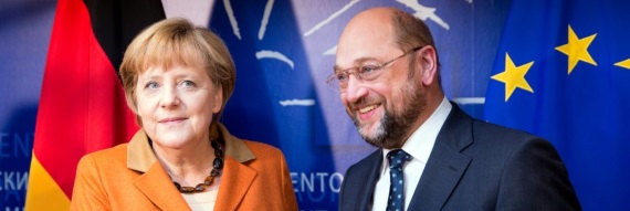 Merkel e Schulz