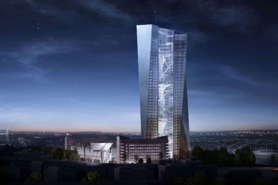 Nuovo palazzo della BCE a Francoforte