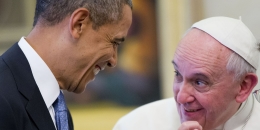 Barack Obama e Papa Bergoglio