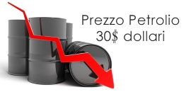 Prezzo petrolio nuovo crollo