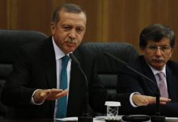 Recep Tayyip Erdoğan e Ahmet Davutoğlu
