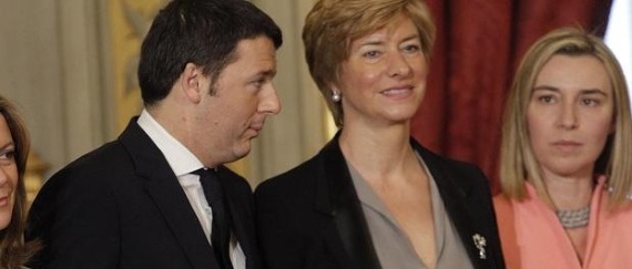 Renzi e Mogherini