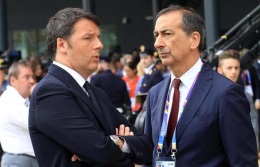 Matteo Renzi e Giuseppe Sala