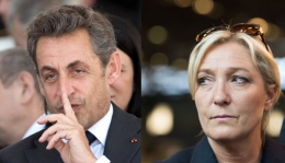 Nicolas Sarkozy & Marine Le Pen