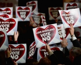 Scotland votes NO