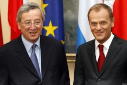 Jean-Claude Juncker e Donald Tusk