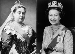 Vittoria ed Elisabetta II